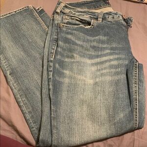 Silver Suki Straight Blue Denim Jeans